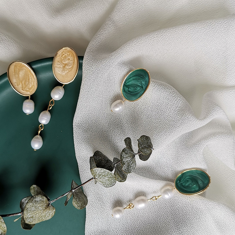 20190529个人原创手作耳饰实拍图-沧海遗珠（图ZMTYwNDQyMDgw） - 首饰设计 - 站酷设计师十二月桐原创素材 - 站酷ZCOOL