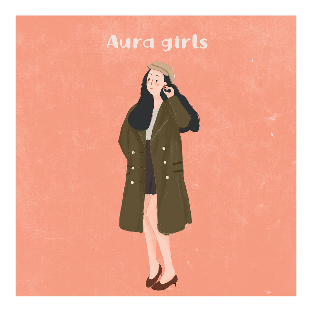 「人物插画」——女孩（图ZMTM1NzY3MDI0） - 创作习作 - 站酷设计师比梦还遥远原创素材 - 站酷ZCOOL