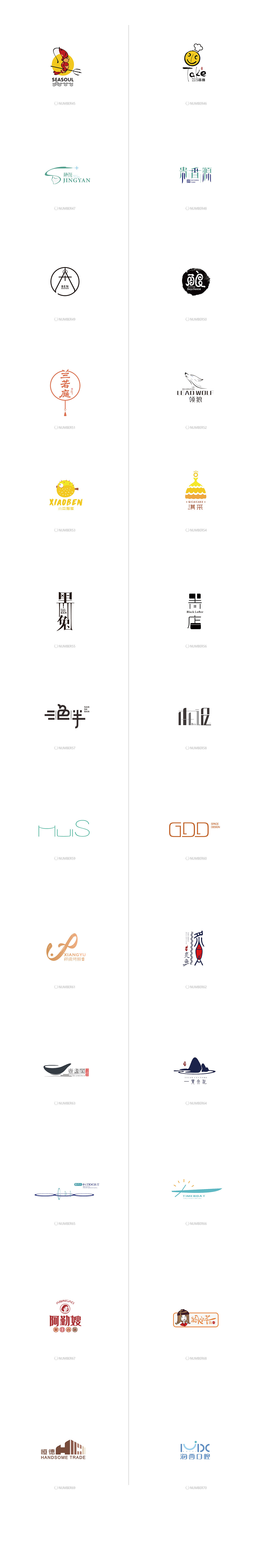 职业生涯个人创作的一百个logo/子非乌鸦