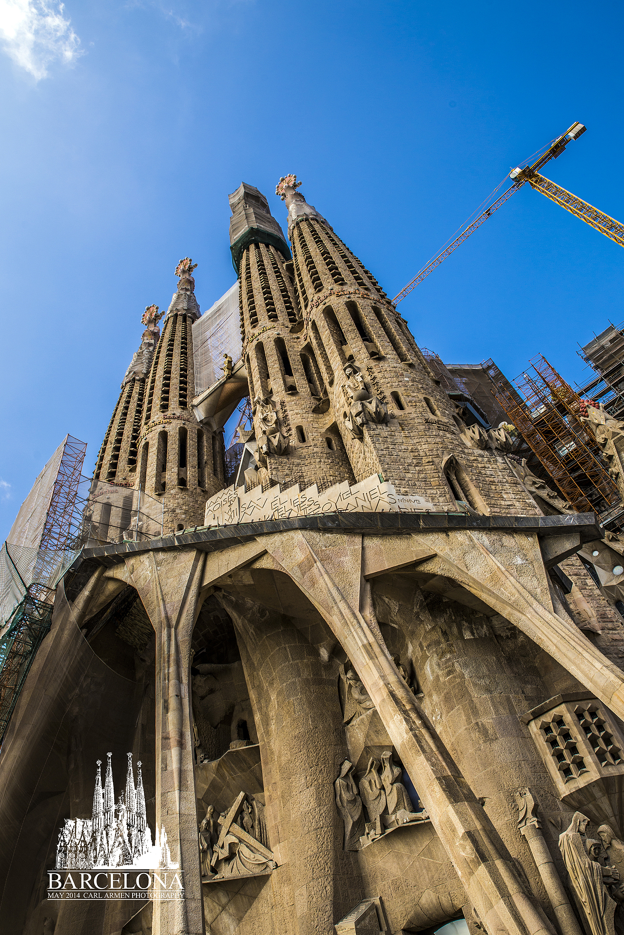 神圣家族大教堂 MAY.2014 巴塞罗那（图ZMTY2MDQwNjg=） - 风光摄影 - 站酷设计师carl_armen原创素材 - 站酷ZCOOL