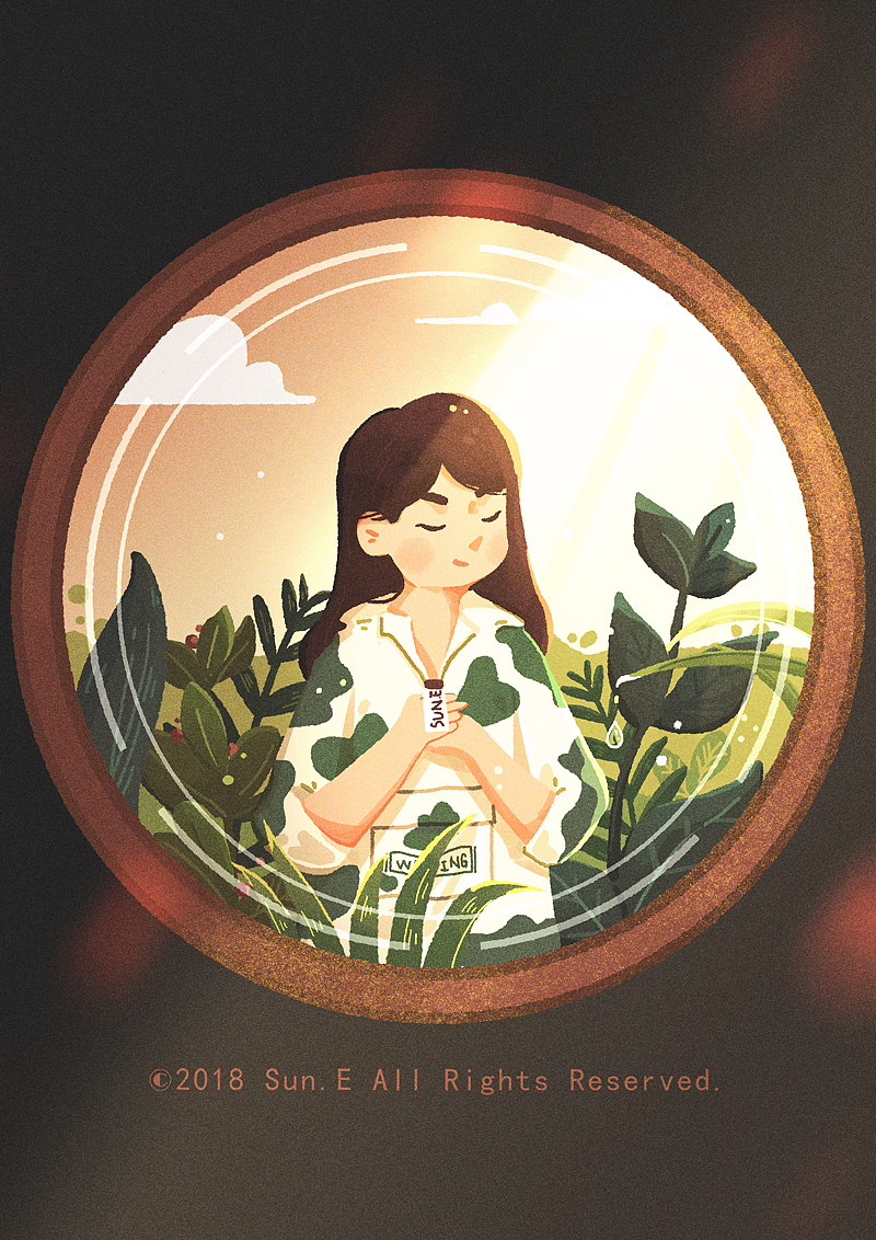 我想和你虚度时光丨End、（图ZMTc3NzEwNjI4） - 创作习作 - 站酷设计师_啊包_原创素材 - 站酷ZCOOL