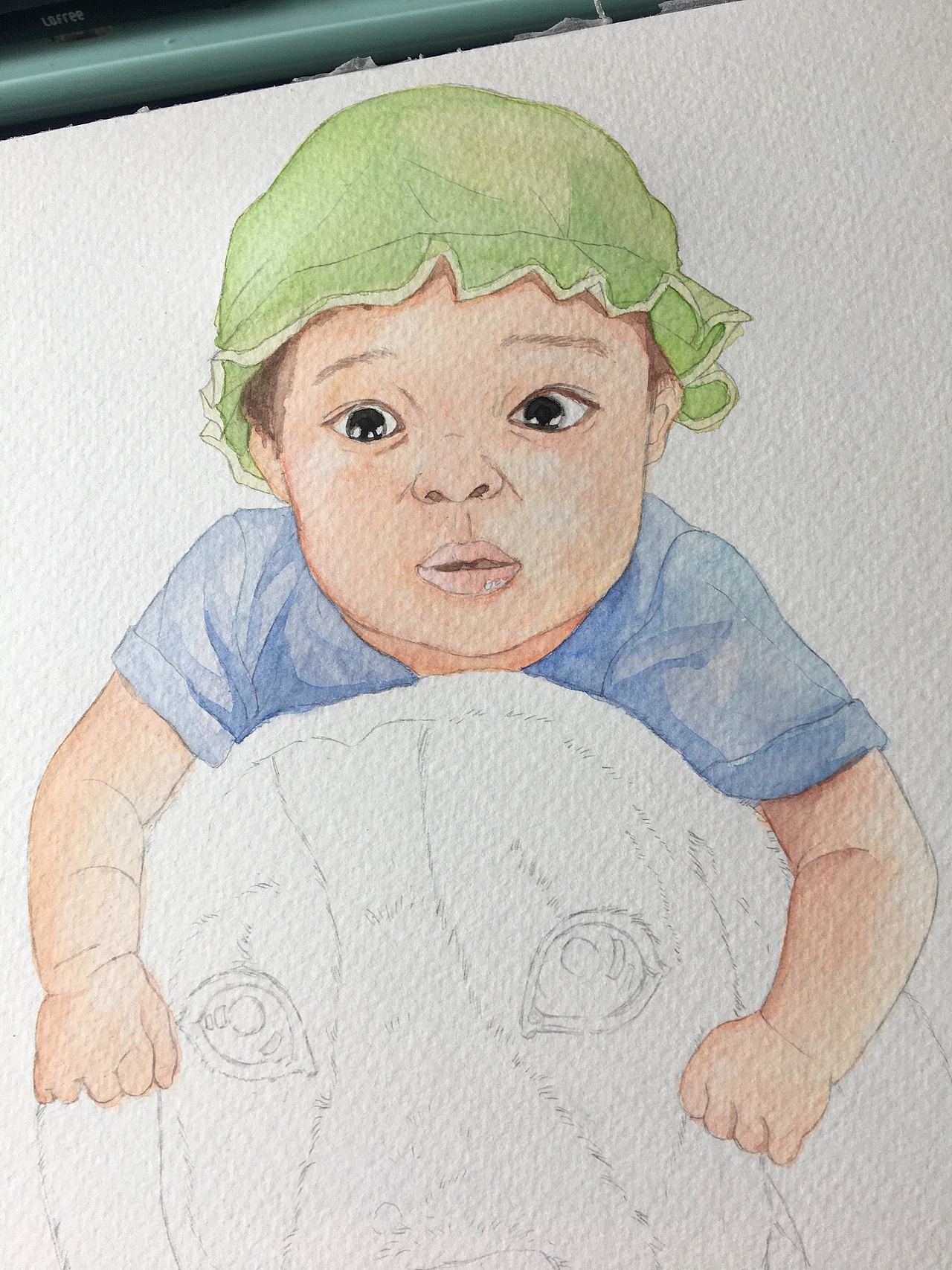 【水彩肖像定制】汪與小朋友-以商用（圖ZMjI1NzQwMDQ0） - 單幅漫畫 - 站酷設(shè)計(jì)師北極以北821015原創(chuàng)素材 - 站酷ZCOOL