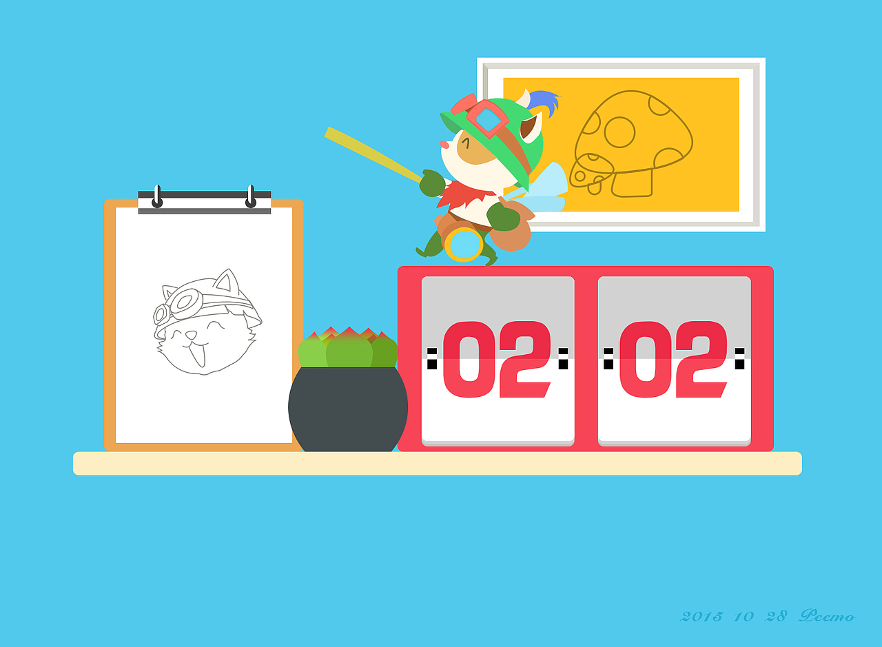 提莫说。（图ZMzYwNTUwNjQ=） - 图标 - 站酷设计师大皮皮儿原创素材 - 站酷ZCOOL