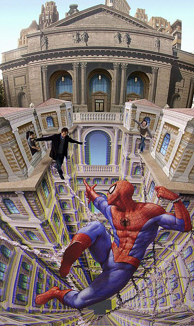 国外街头3D地画赏析（图ZMTY0NjMyNzI0） - 绘画 - 站酷设计师北京涂鸦3D画原创素材 - 站酷ZCOOL