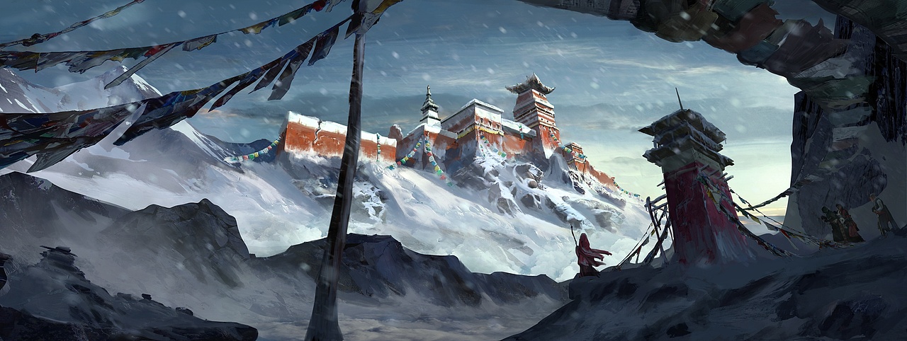 中国古代建筑（图ZNDQ1OTA2NjA=） - 概念设定 - 站酷设计师火火火火箭原创素材 - 站酷ZCOOL