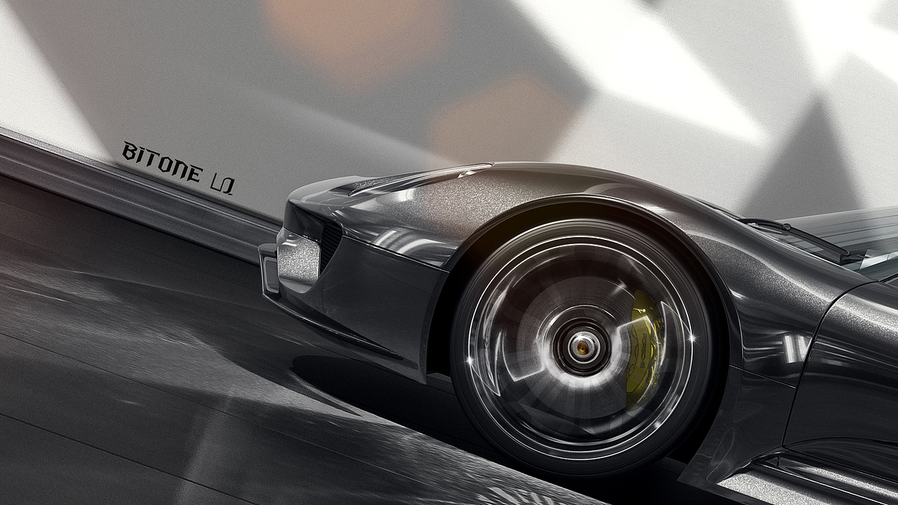 Porsche 918 Spyder Concept CGI