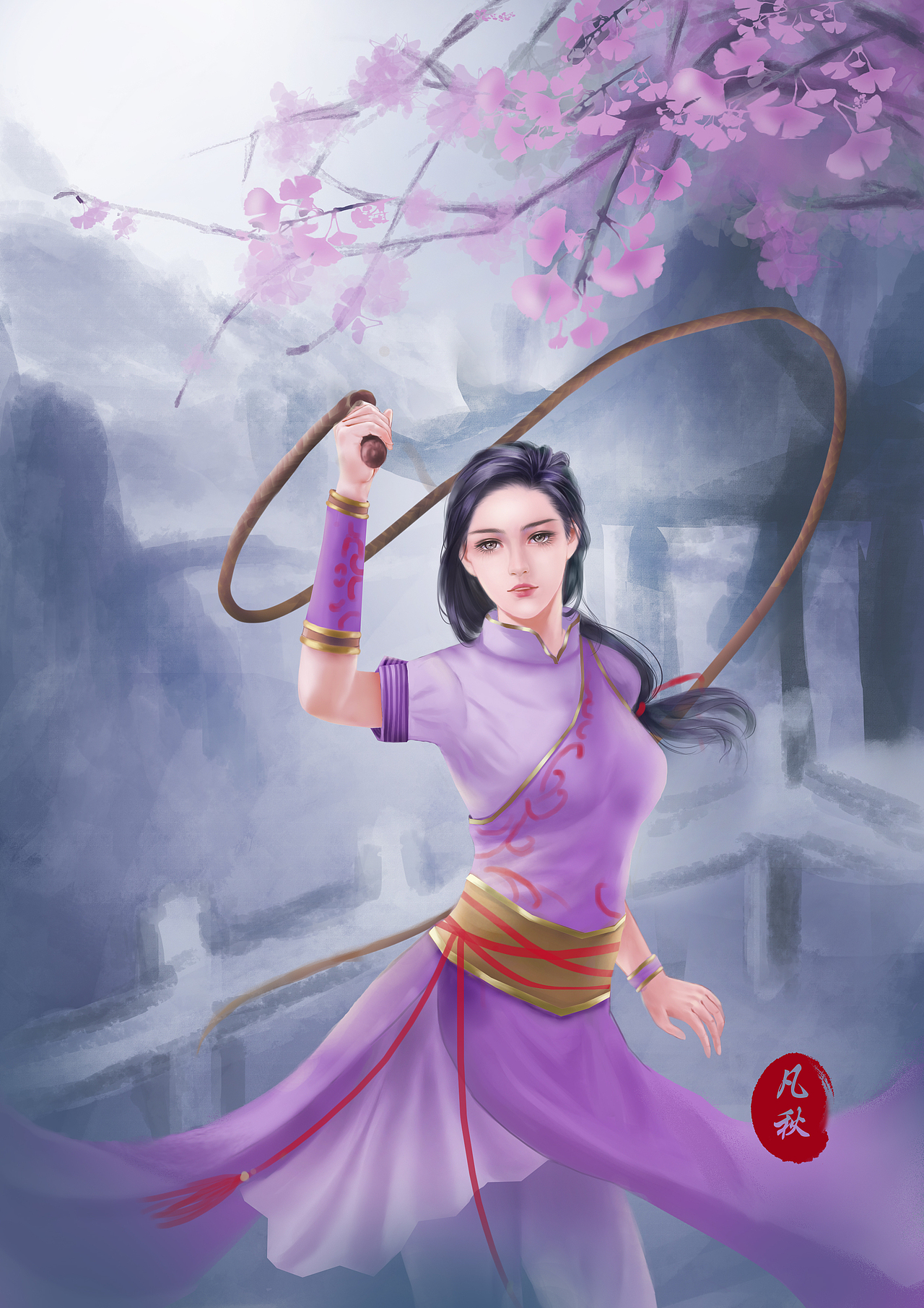 林月如|插画|游戏原画|凡秋画廊_原创作品-站酷zcool