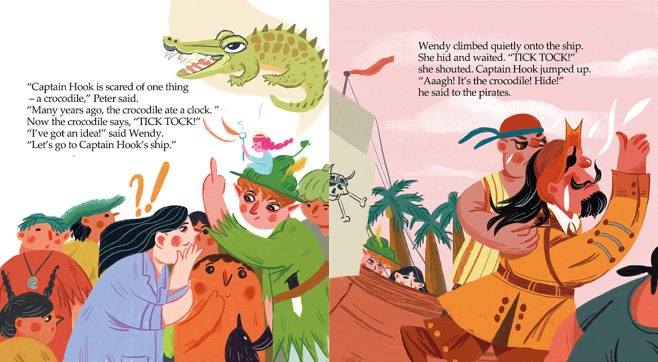 peter pan(彼得61潘)|插画|绘本|chen先森vc - 原创作品 - 站酷