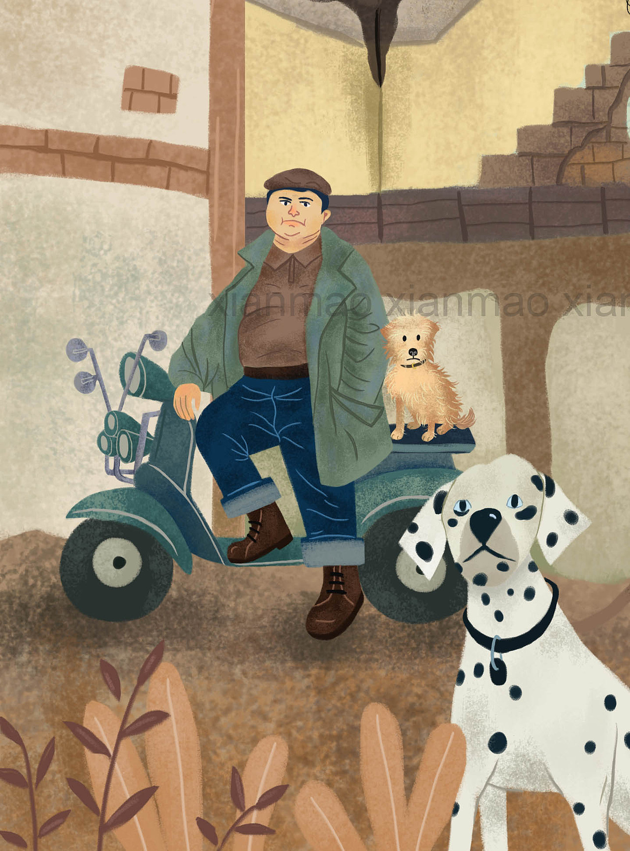 黑白魔女库伊拉（图ZMjYyMTUyNDky） - 艺术插画 - 站酷设计师闲猫闲猫原创素材 - 站酷ZCOOL