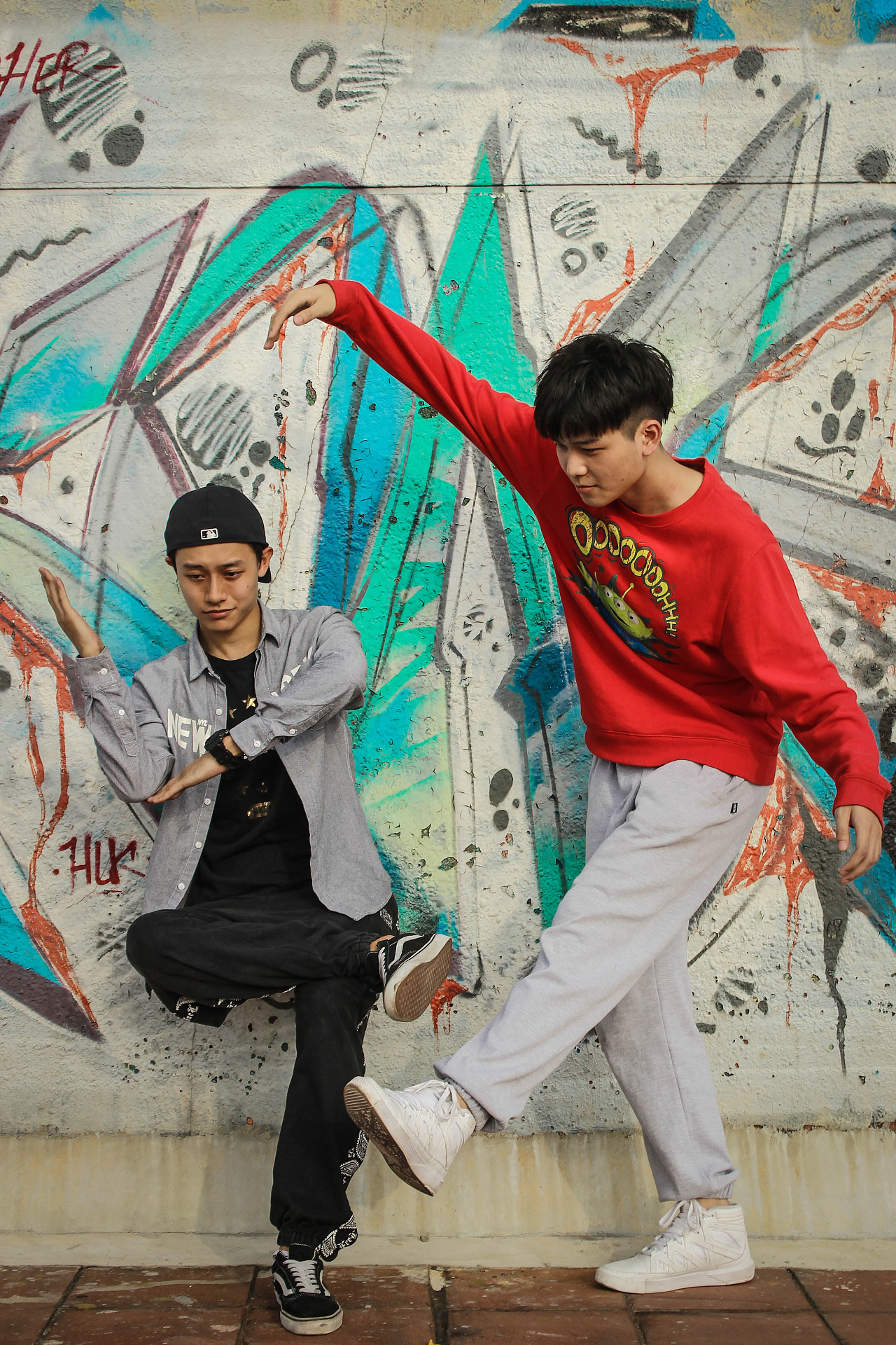 2016广美gafateam街舞队招新海报拍摄