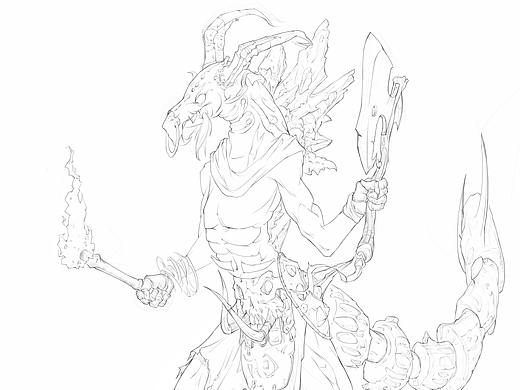 怪物半創(chuàng)作練習(xí)（個(gè)人主頁(yè)-ZNDA0NTAyNDg=） - 概念設(shè)定 - 站酷設(shè)計(jì)師kongkong小漫原創(chuàng)素材 - 站酷ZCOOL