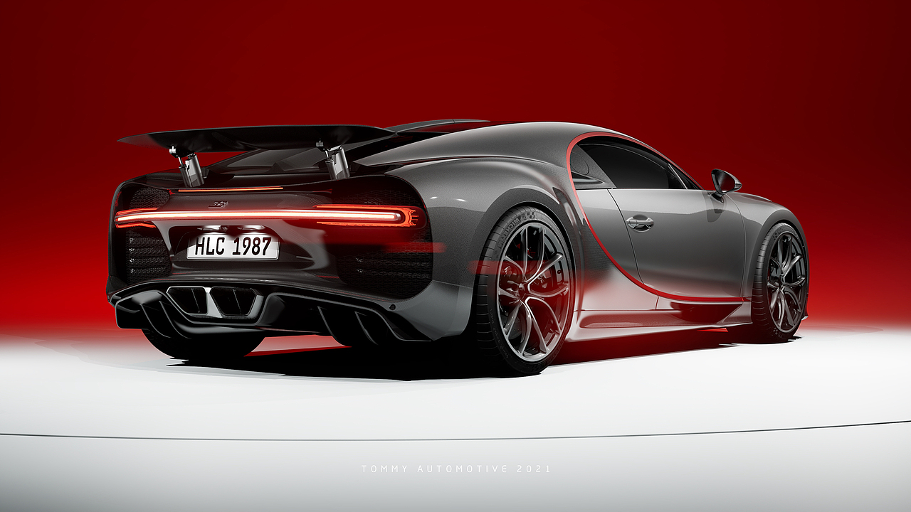 Bugatti Chiron UE4 Raytracing