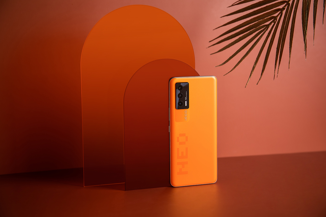 iqoo neo 5 丨像素橙