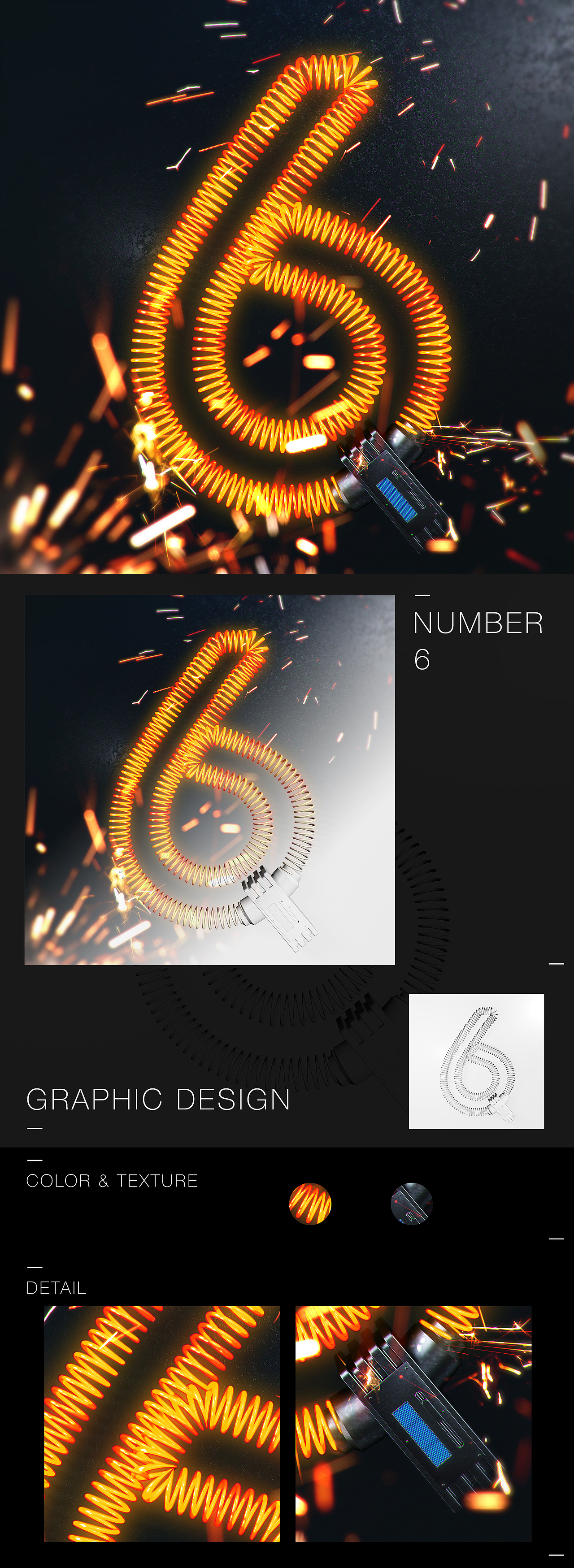 NUMBER GRAPHIC DESIGN by C4D（图ZNjk0MjAyMzI=） - 其他三维 - 站酷设计师Samuel君原创素材 - 站酷ZCOOL