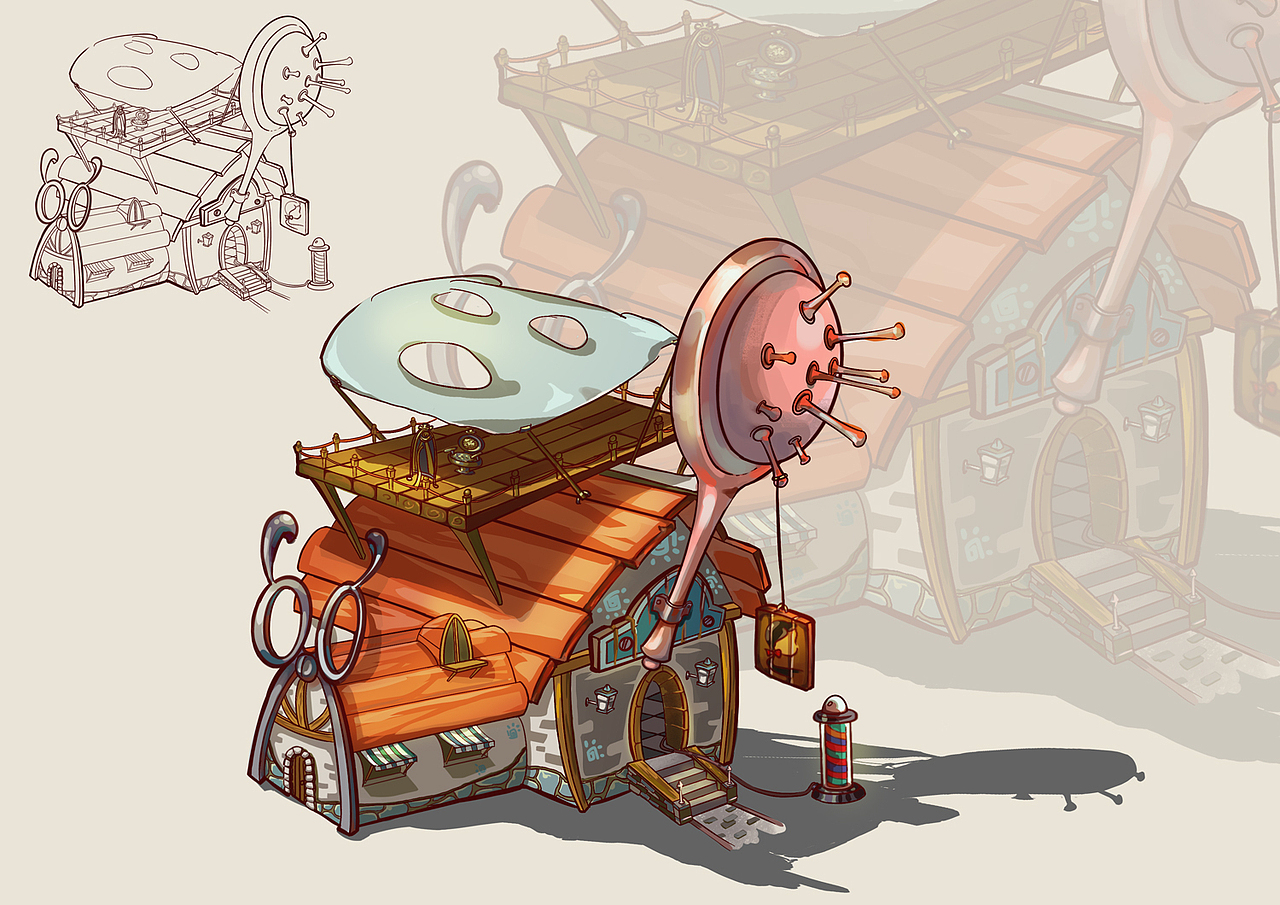 美容院小房子（图ZMzc2Nzc4MjQ0） - 独立游戏 - 站酷设计师苗苗子miaomiaozi原创素材 - 站酷ZCOOL