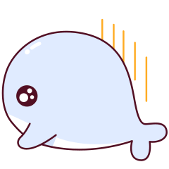 微信原创表情专辑第二弹【小鲸鱼】