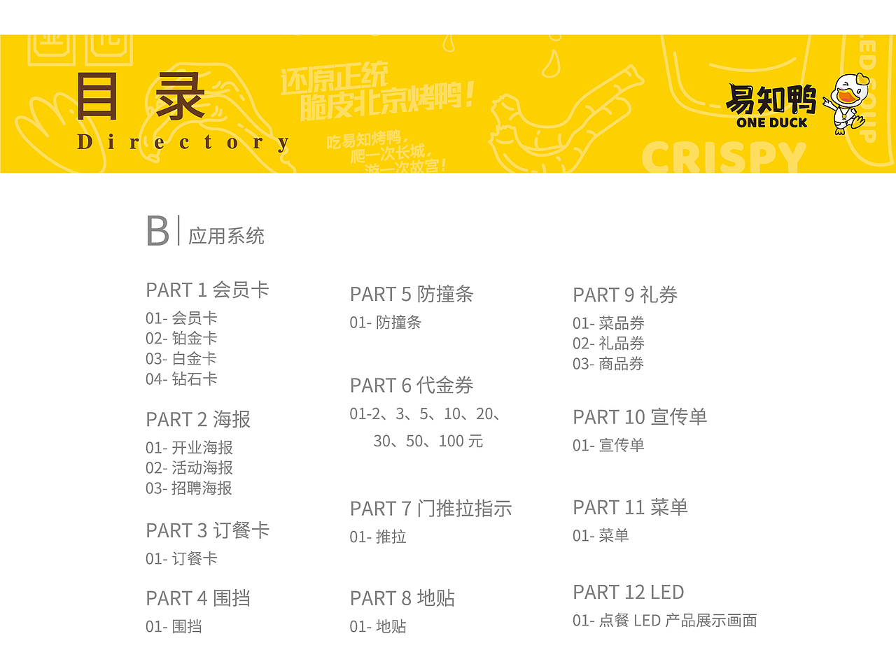 烤鸭鸭货VI识别系统应用部分（图ZMjcxODQ3ODk2） - Logo - 站酷设计师慕克白不白原创素材 - 站酷ZCOOL