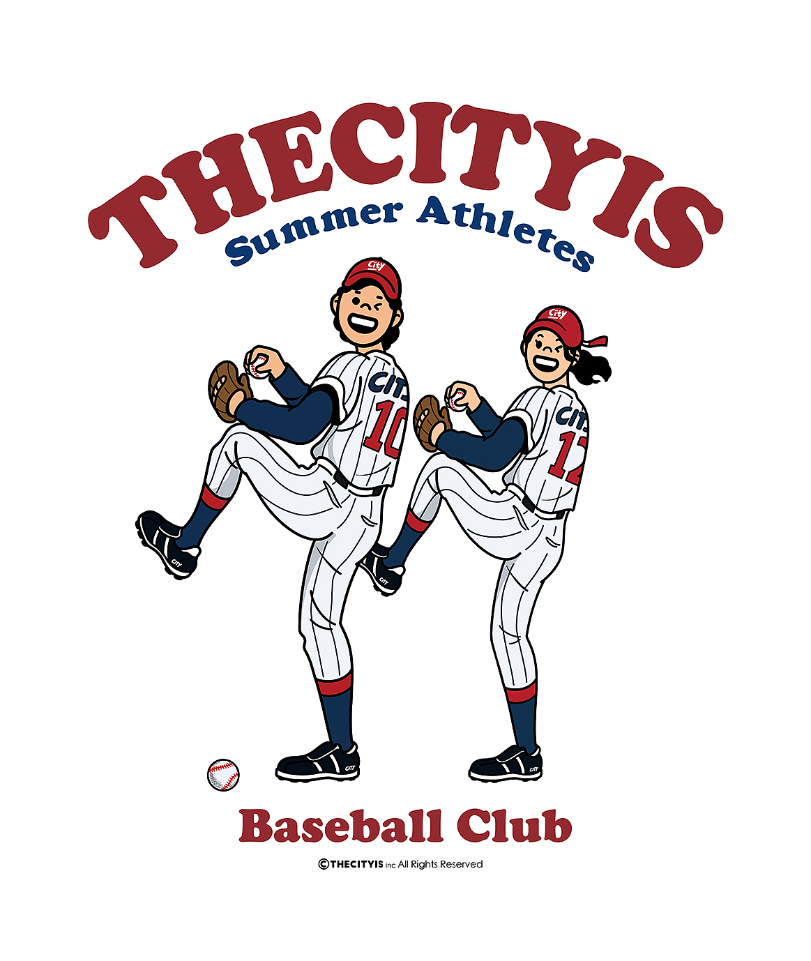 Summer Athletes Club | 夏季运动员俱乐部（图ZMzEyMTIyOTcy） - 新锐潮流插画 - 站酷设计师佐拉Zola原创素材 - 站酷ZCOOL