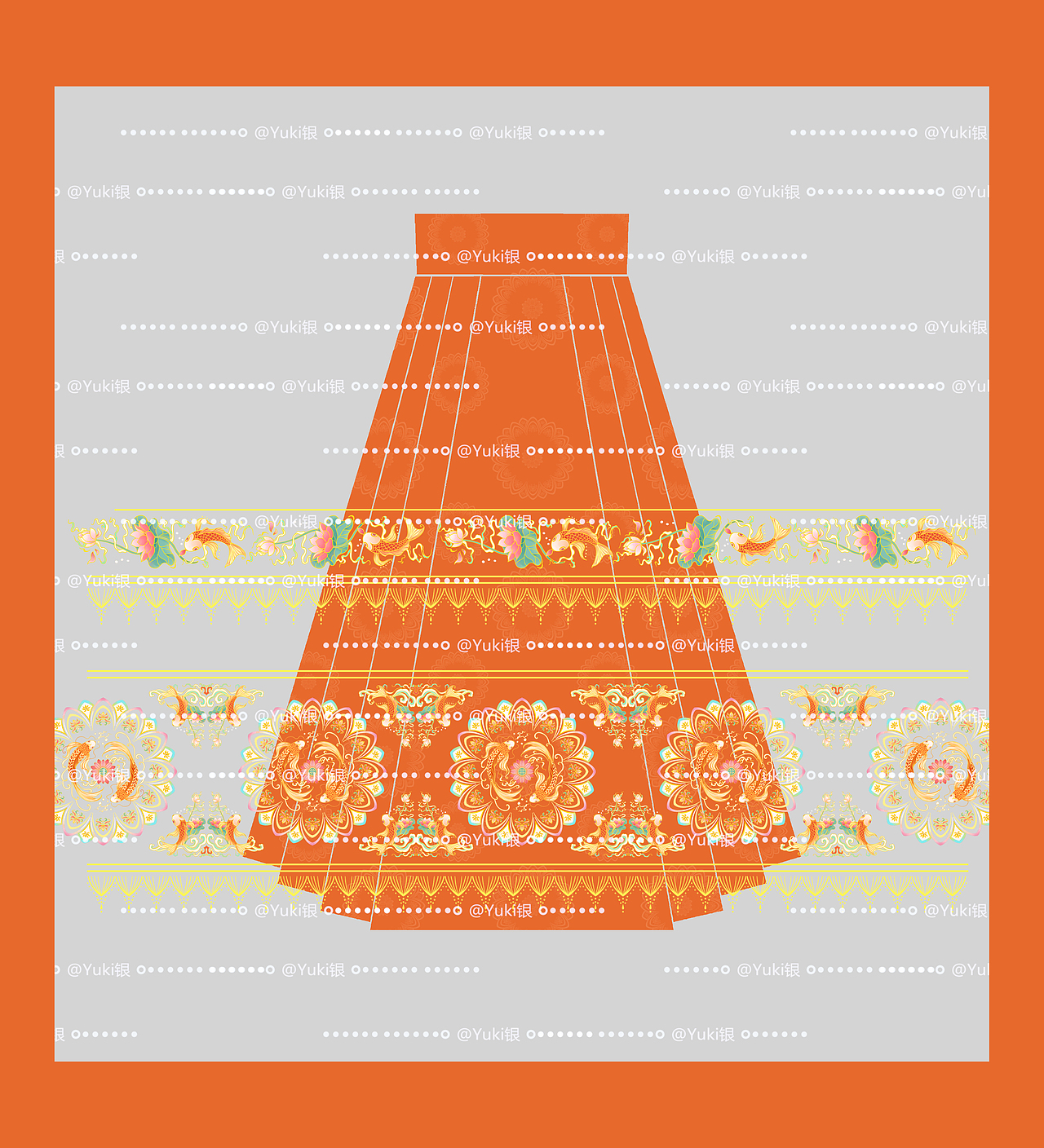 汉服设计近期约稿展示