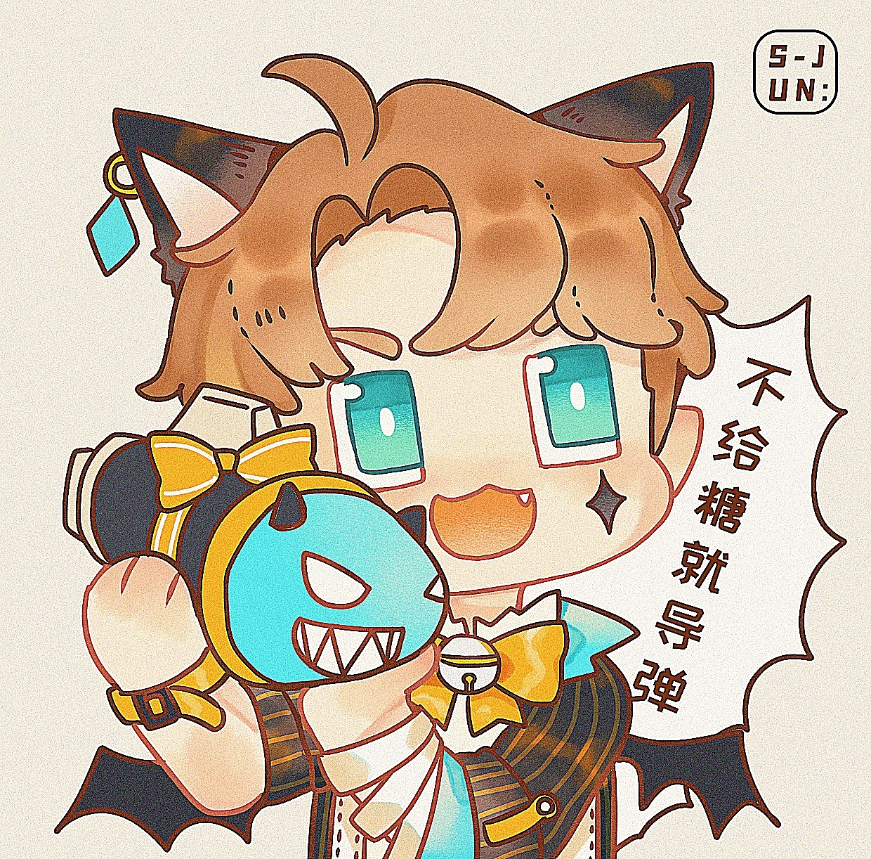 不给糖就捣蛋！（图ZMjc1OTQwMTQ4） - 概念设定 - 站酷设计师SUANJOHG原创素材 - 站酷ZCOOL