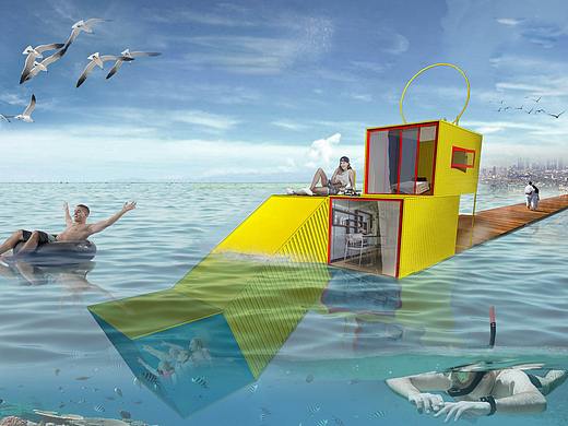 沉浸式海景集装箱