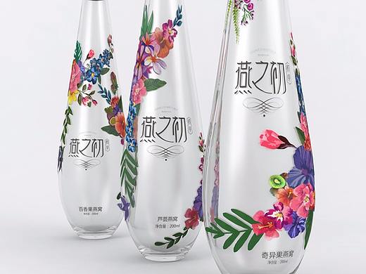 燕窝饮品包装设计,燕窝即食燕窝包装设计-燕之初燕窝