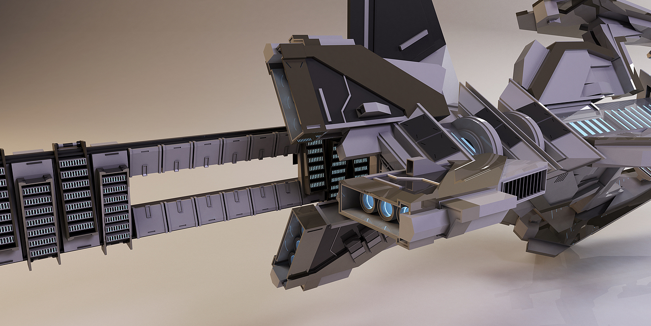 科幻光子炮设计（图ZODgzNDMzODg=） - 场景 - 站酷设计师三川sama原创素材 - 站酷ZCOOL