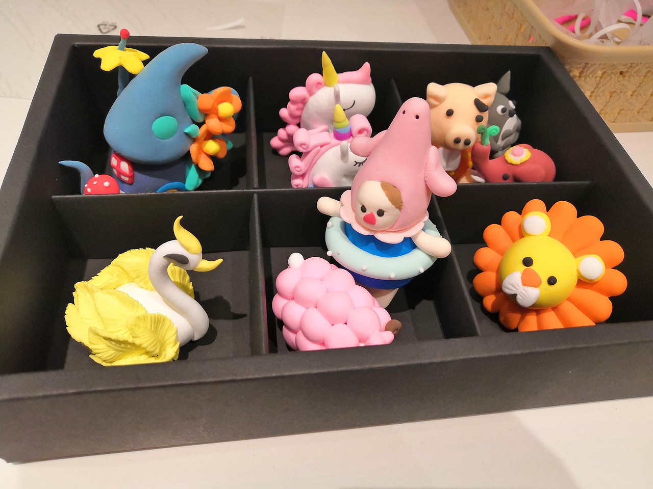 萌萌哒轻粘土手工