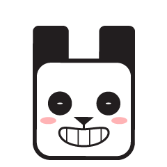 《方块熊猫》微信表情包（图ZMTA4MzI5ODEy） - 网络表情 - 站酷设计师番薯多多原创素材 - 站酷ZCOOL