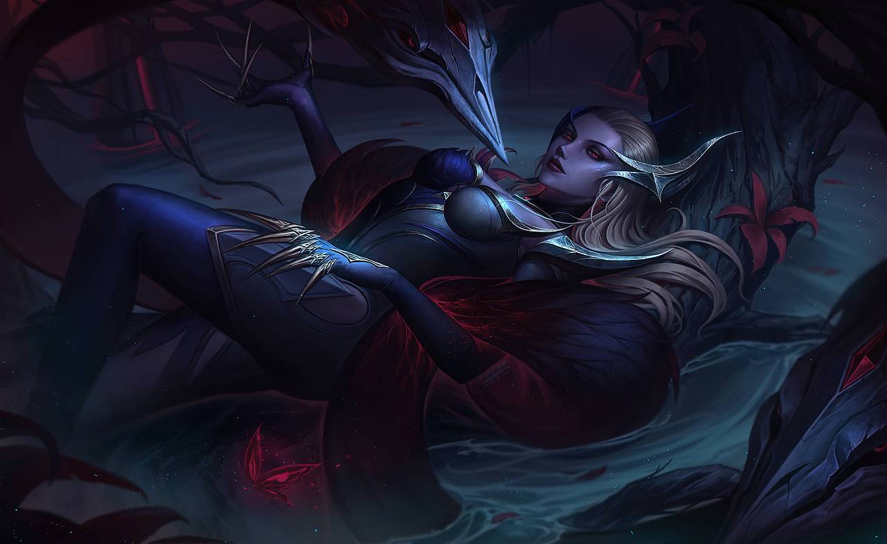 英雄联盟 魔女伊芙琳同人