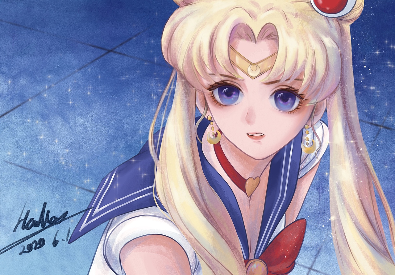 美少女战士重绘系列（图ZMjMwMDQ5MDI0） - 动画片 - 站酷设计师flora_vine原创素材 - 站酷ZCOOL