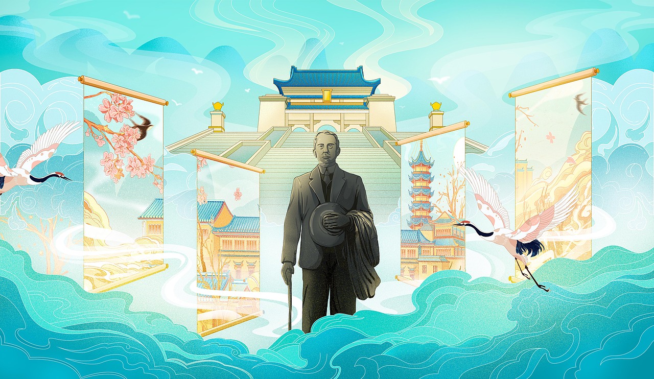 南京金陵美景（图ZMjM0MDc5NDUy） - 商业插画 - 站酷设计师夜夜_BOOLE原创素材 - 站酷ZCOOL