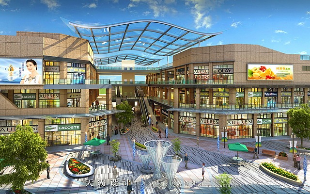 黔东南百货装修可参考的设计效果图