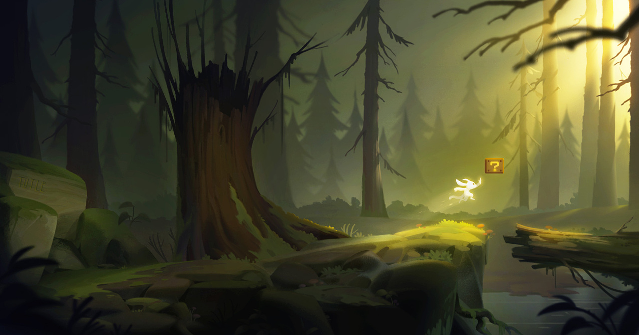 ori fanart|插画|游戏原画|刘美工 - 原创作品 - 站酷 (zcool)