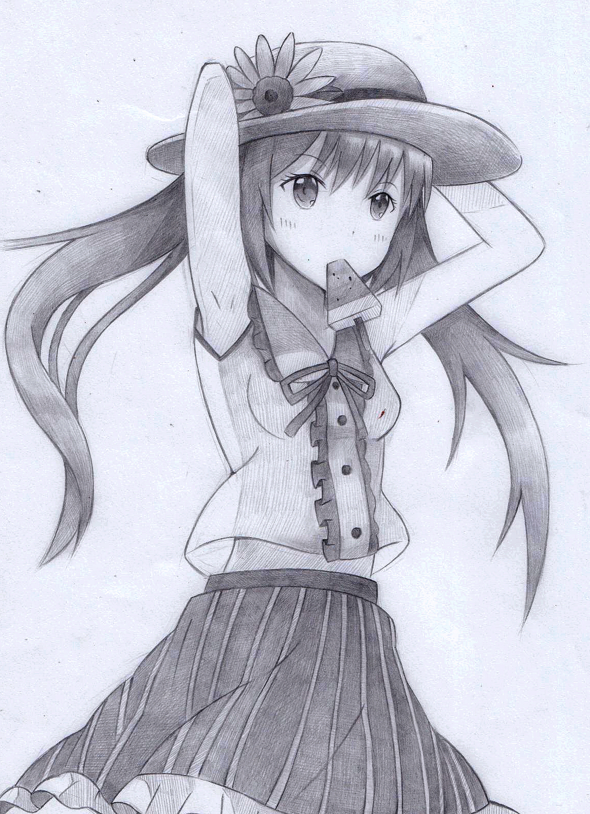 铅笔动漫画|动漫|单幅漫画|很喜欢画画的星星 - 原创作品 - 站酷