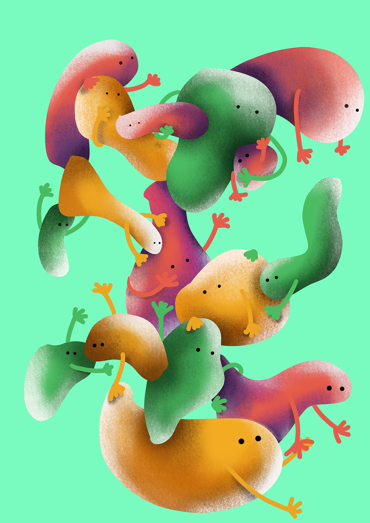 iPad procreate 手绘插画（图ZMTk2NjM3MzEy） - 创作习作 - 站酷设计师迷人克里斯原创素材 - 站酷ZCOOL