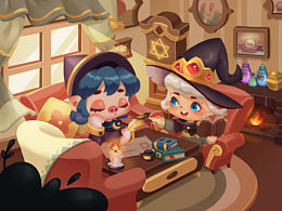 魔法小鎮(zhèn)的一個下午