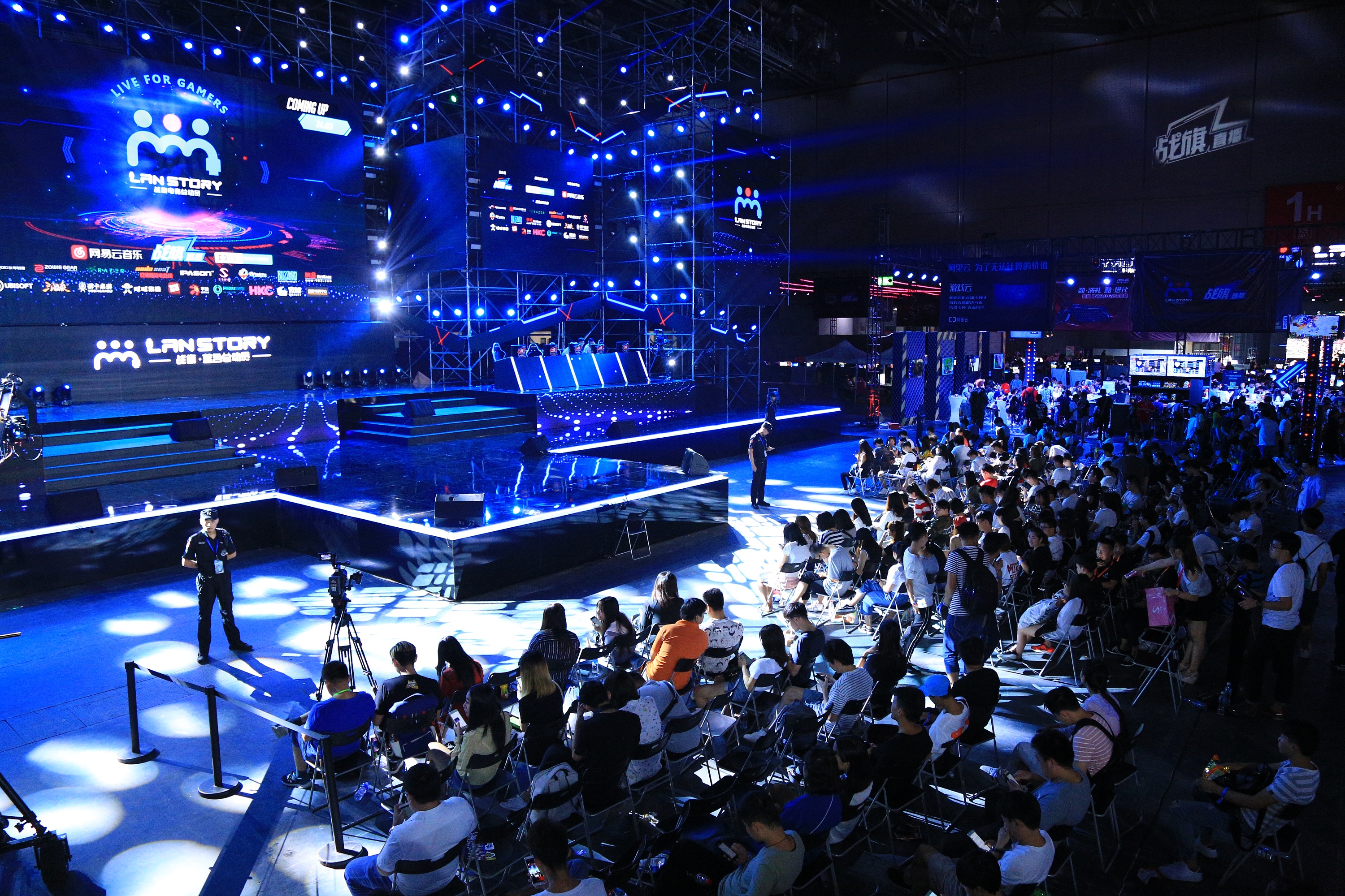 战旗电竞活动拍摄