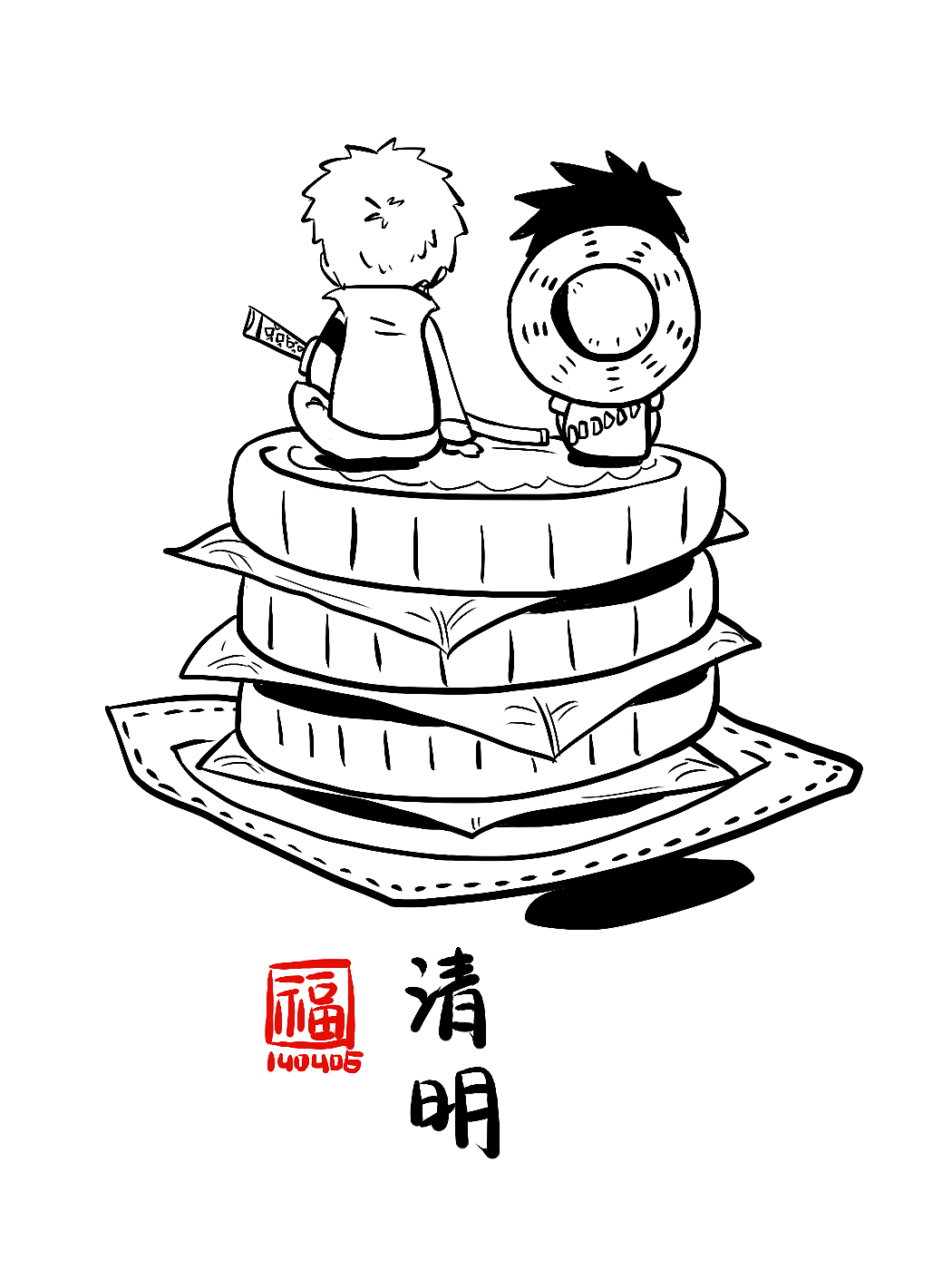 吃货的二十四节气(图ZMjI4MDAyODA=) - 艺术插画 - 站酷设计师Fuuuuuu原创素材 - 站酷ZCOOL