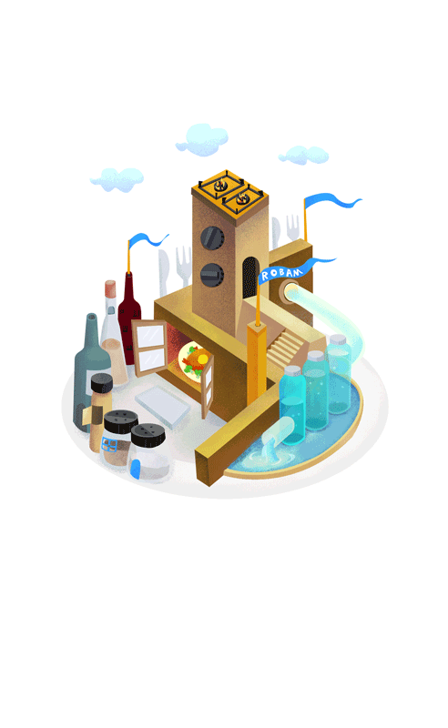 ROBAM城堡（图ZNzAyNjQ0NzI=） - 动画片 - 站酷设计师vivimi原创素材 - 站酷ZCOOL