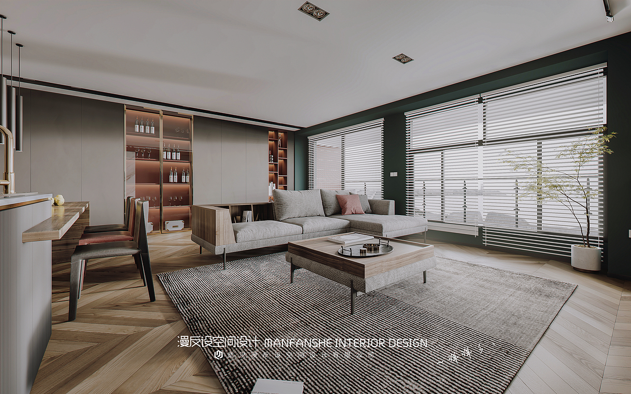 日常搬砖系列-VR现代客餐厅