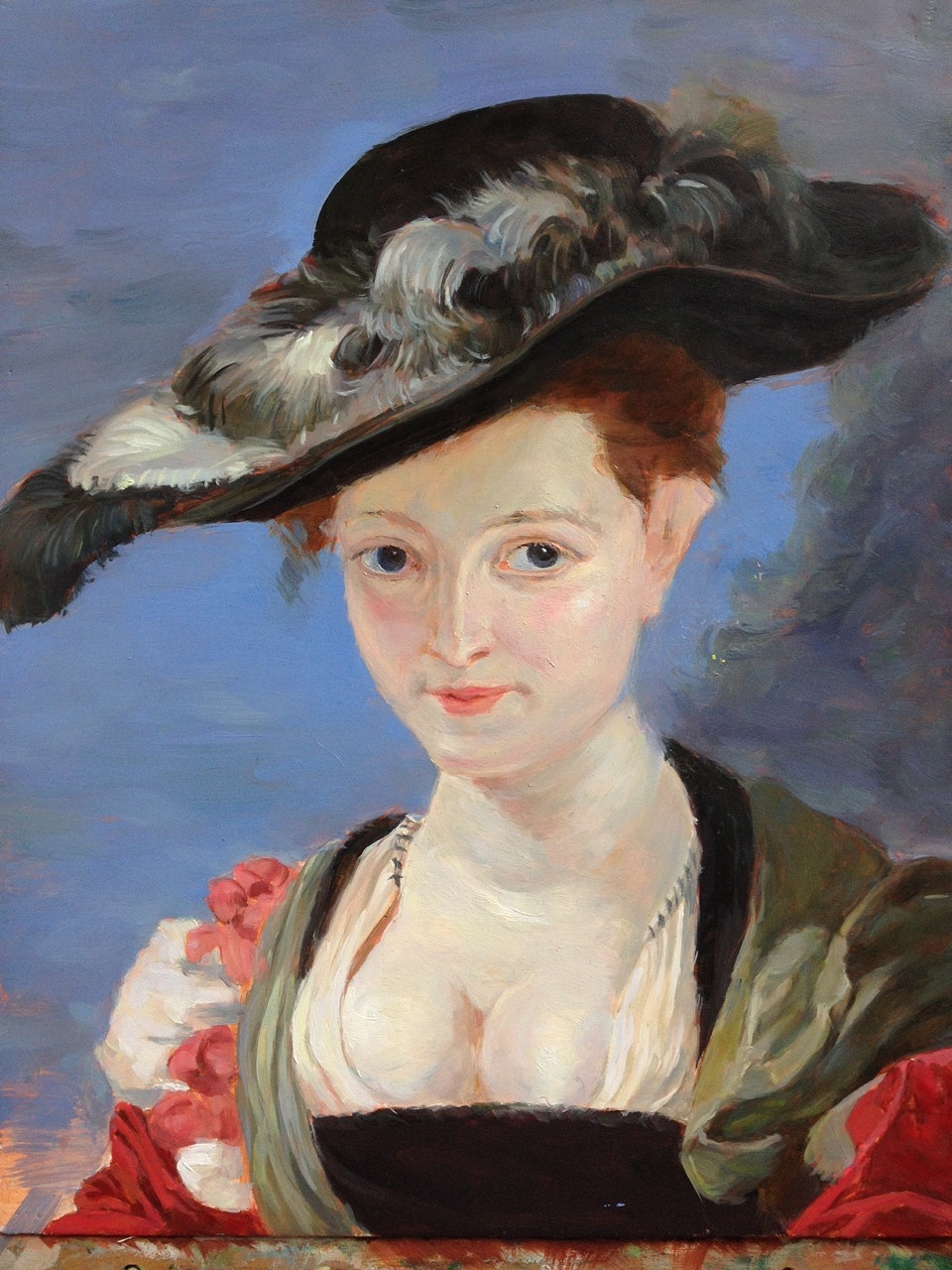 临摹古典|纯艺术|油画|就一瞬间 - 原创作品 - 站酷 (zcool)