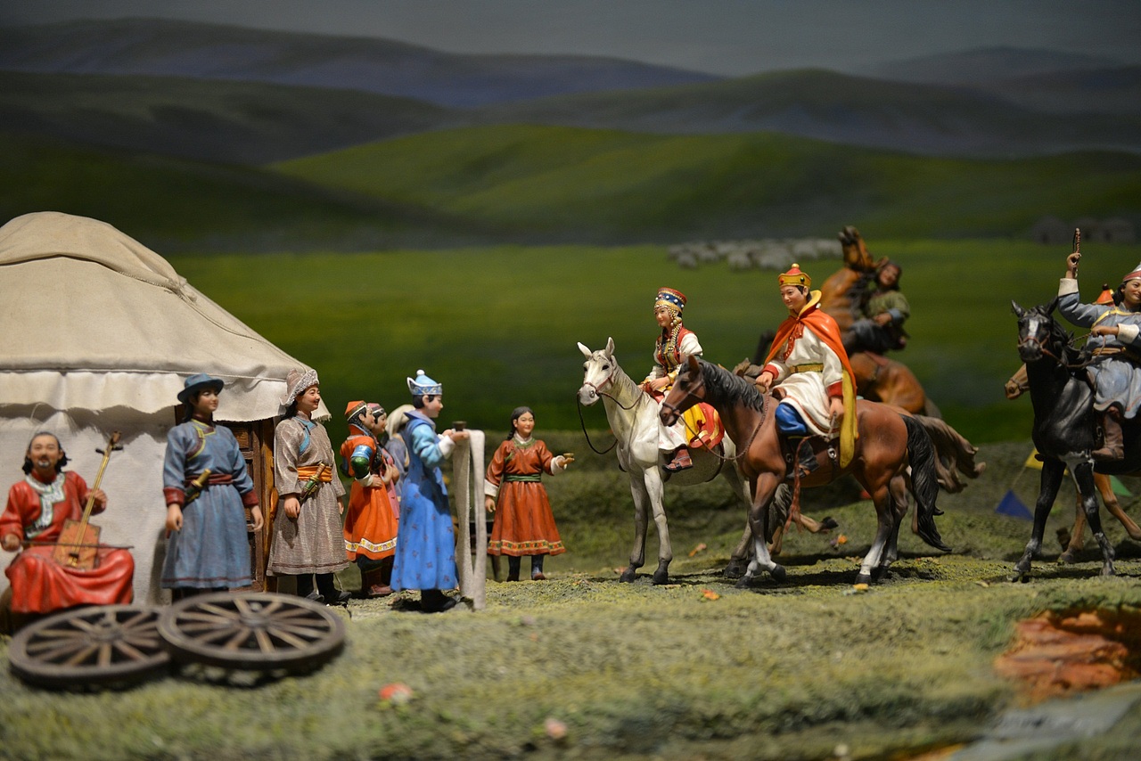 56个民族婚俗微雕2