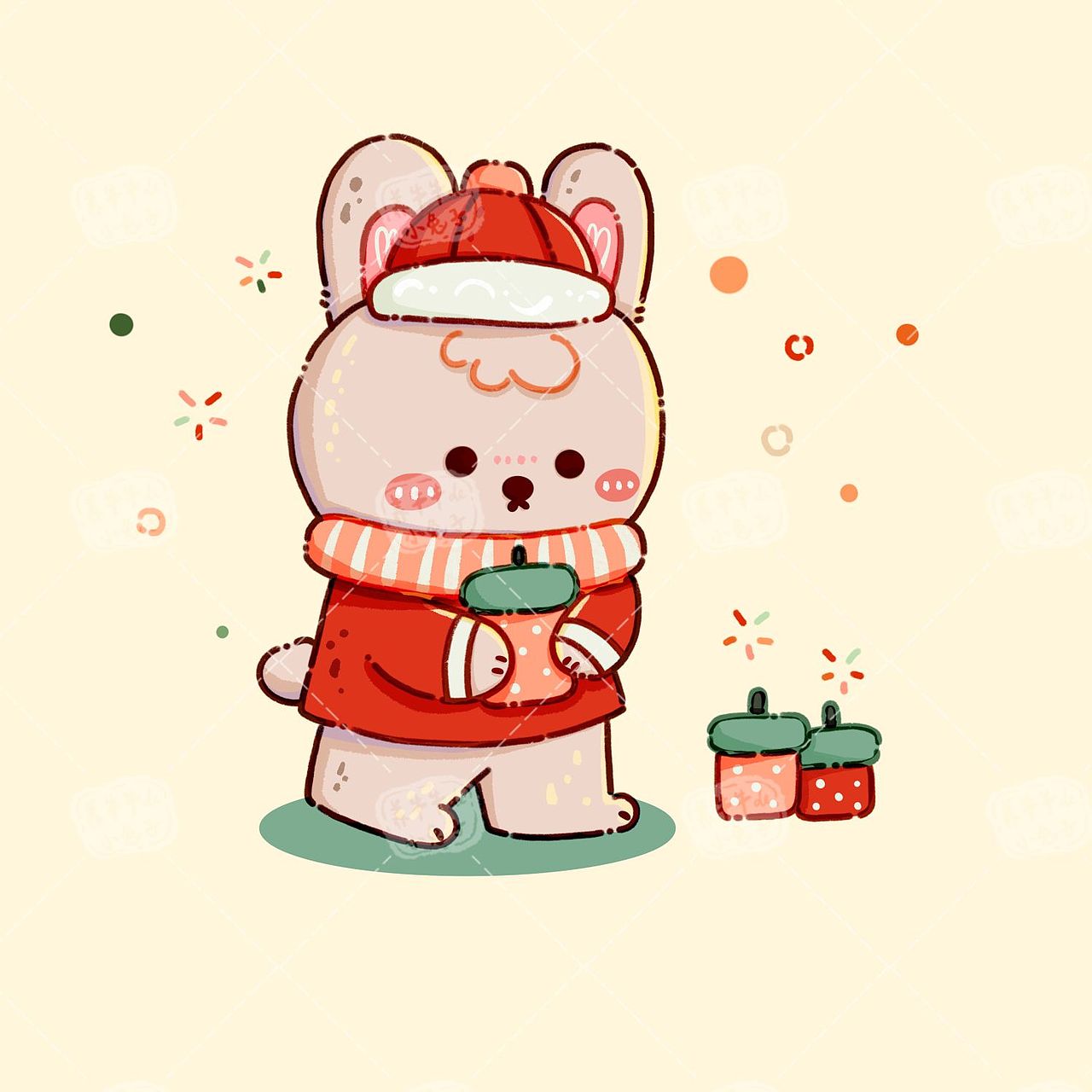 原创插画|新年儿童插画