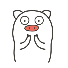 ip形象猪丽表情包设计 猪 可爱IP定制衍生品产品设计