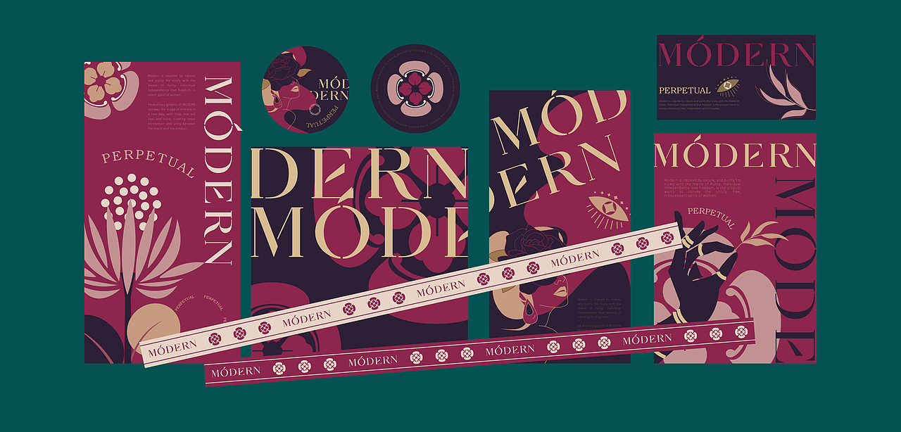 MODERN × 洪洞 | 专属于你的彩妆品牌（图ZMjY2Mjg5MTEy） - 品牌 - 站酷设计师洪洞Hongdong原创素材 - 站酷ZCOOL