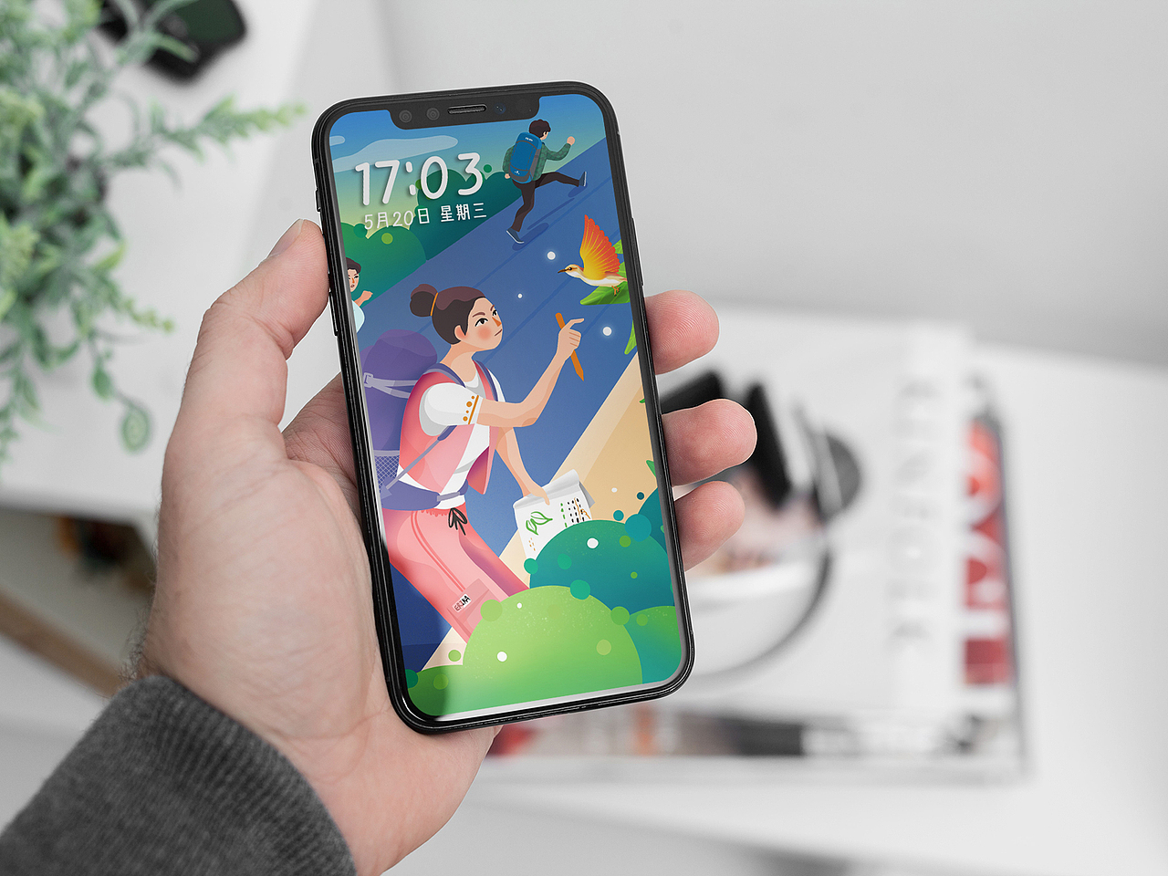 扁平风插画练习（图ZMjA4MDEwMTMy） - 创作习作 - 站酷设计师橙设设计工作室原创素材 - 站酷ZCOOL