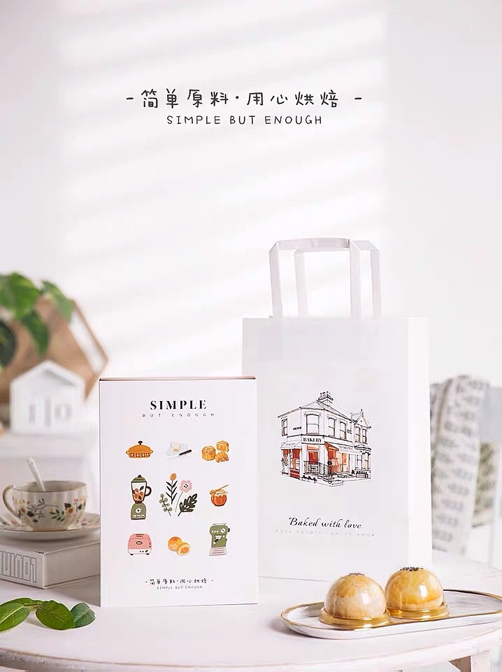 礼盒和烘焙摄影