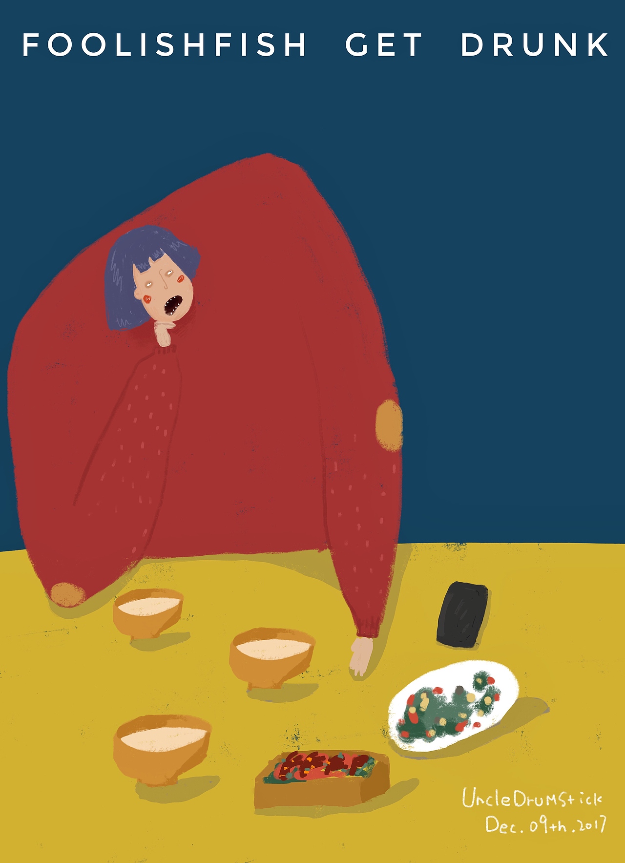 Dec.13 好久没更新（图ZOTk3NTQ0Njg=） - 创作习作 - 站酷设计师鸡腿叔叔原创素材 - 站酷ZCOOL