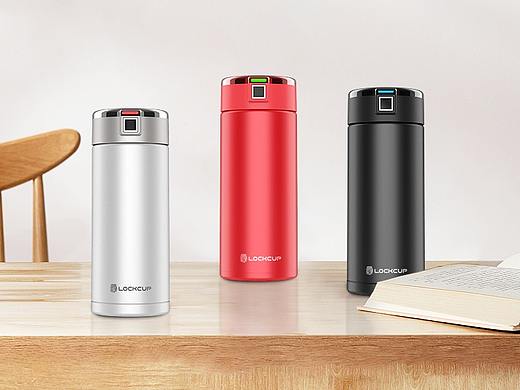 指纹保温杯详情页